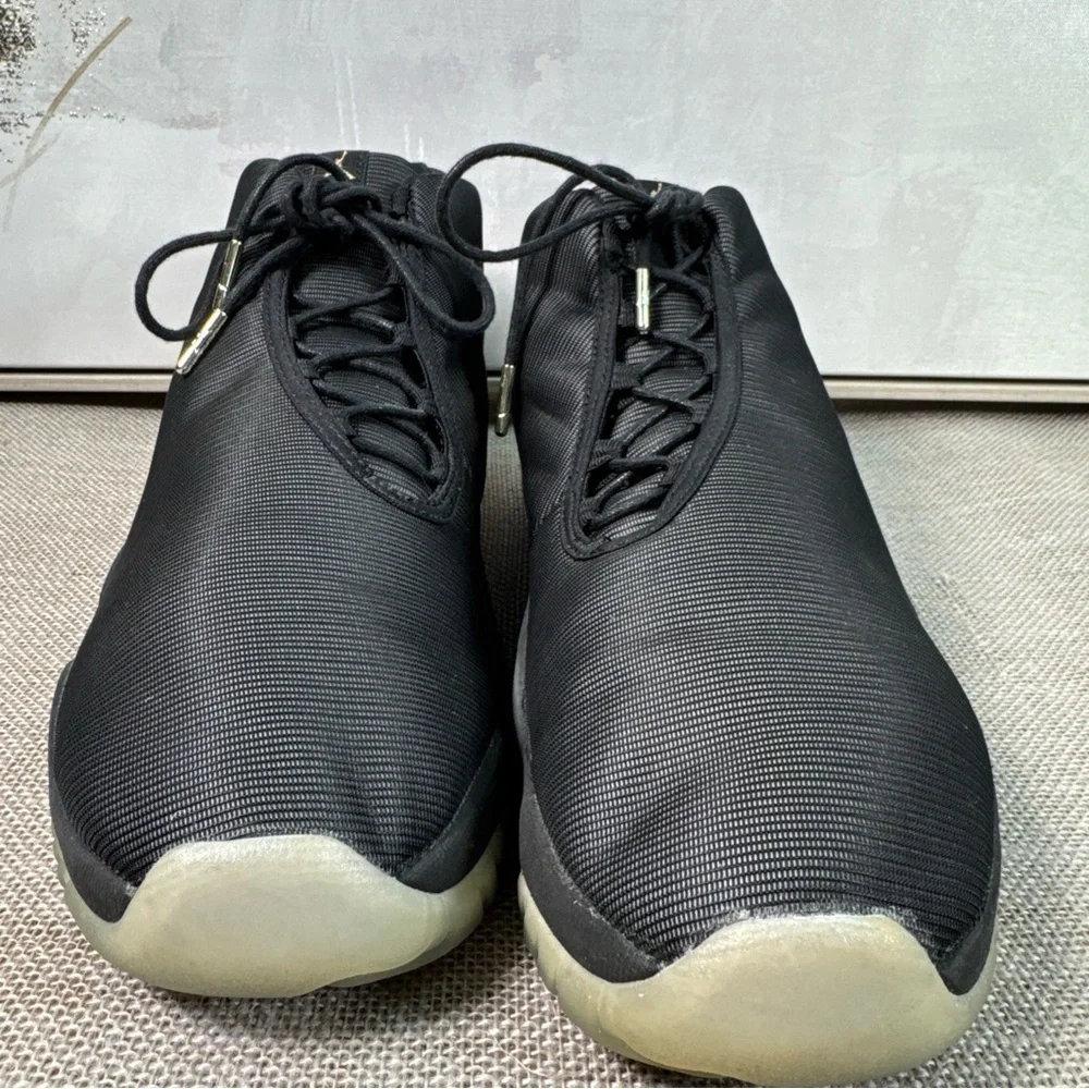 Nike Air Jordan Future Black Reflective Sneakers Shoes Size 13 High Top - Picture 2 of 16